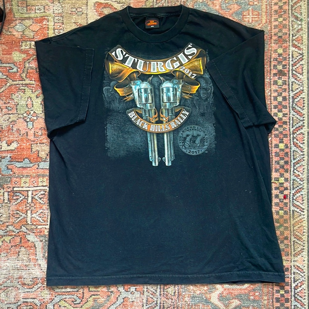 Sturgis Black Hills Rally t-shirt. Mens size 2XL